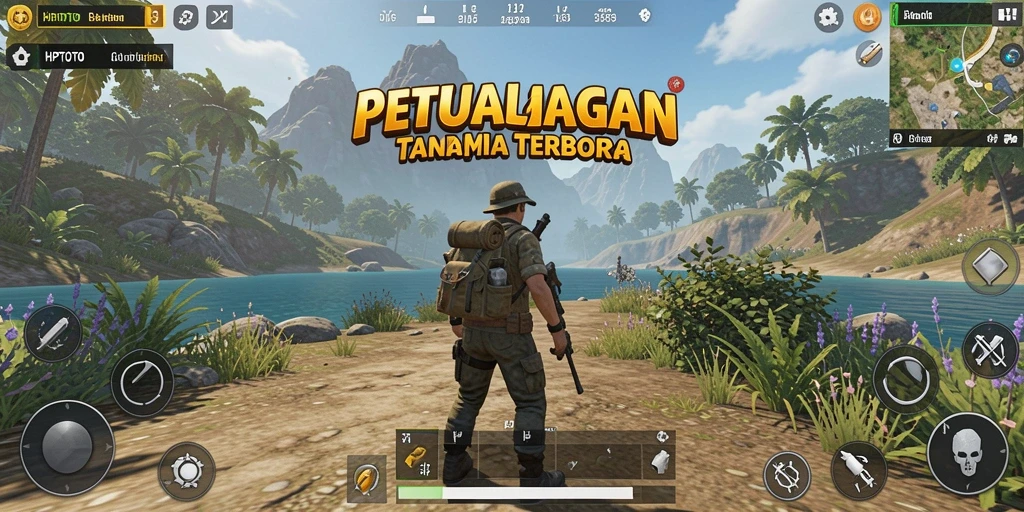 Tampilan gameplay HPTOTO dengan petualangan dunia terbuka yang menakjubkan.