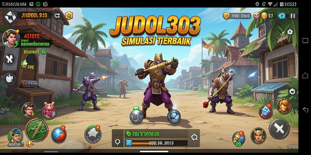 Tampilan gameplay menarik dalam JUDOL303 yang menunjukkan interaksi pemain.