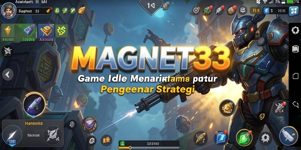 Tampilan gameplay MAGNET33 dengan elemen Idle yang menarik.